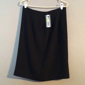 Black NYGARD Size 12 Midi Skirt With Tags